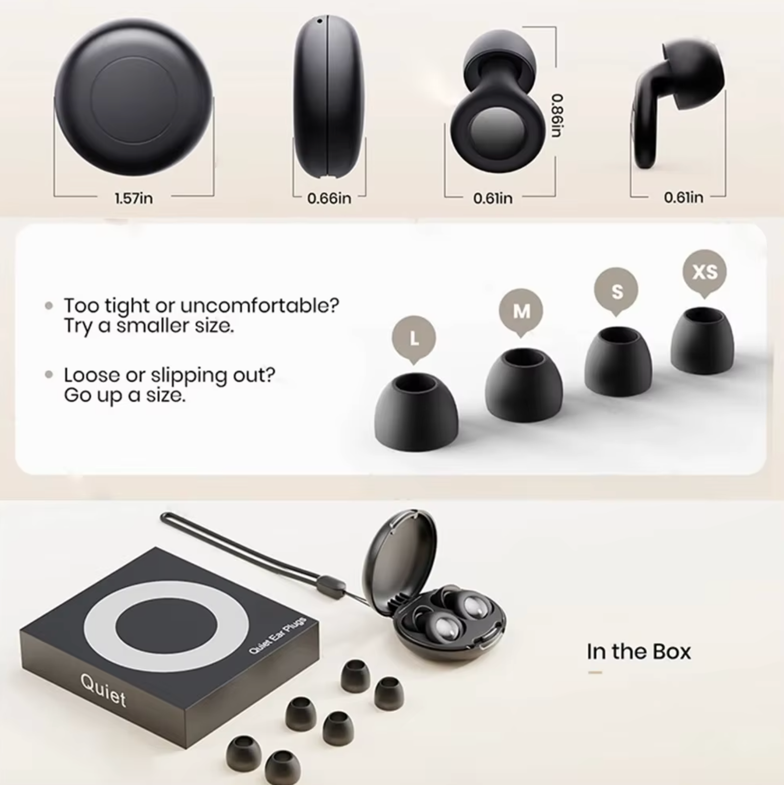 VITALMIZE Sleep Earplugs